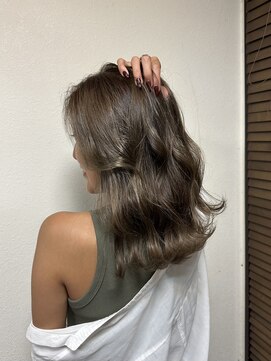 アンツ ヘアーアンドリゾート 辻堂本店(ANT'S Hair and Resort) 着物ヘア/ダークアッシュ/ミディアムレイヤーカット/辻堂駅