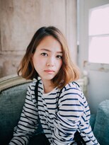 ココカラーアンドカット マルナカ福富店(CoCo Color&Cut)&nbsp;ミルクティーベージュ/エレガントボブ☆30代40代50代60代