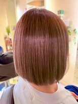 クライブ ヘアー 千葉中央店(CRiB hair)&nbsp;ノンジアミンカラーで叶える艶髪ボブ☆【千葉/千葉中央】