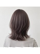 アンリエラ(Unliera)&nbsp;レイヤー/ミディアムレイヤー/ピンクベージュ/松山美容室