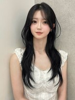 エラン トウキョウ 学芸大学店(elan tokyo)&nbsp;レイヤーカット/黒髪/艶髪
