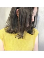 ミント(mint) 切りっぱなしロブ&赤み除去アディクシーカラー