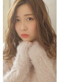 【lee 京橋】レトロウェーブ×ハイライト×ゆるふわロング