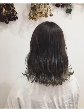 マルコ(MALUCO) 裾カラーシルバー