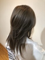 マリブ ヘアリゾート 伊勢崎本店(malibu hair resort) ウルフカット/ウルフレイヤー/ウルフ/アッシュブラック./