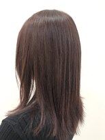 クオーター(QUARTER)&nbsp;ピンクグレージュツヤ髪アッシュハイライトカラーことりベージュ