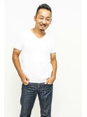 ツーブロックツイストパーマビジネスかき上げフェード#m518
