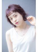 オン眉小顔外ハネ無造作ボブ【二子玉川　glue】