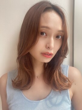 ロンド パルティール 大宮(Lond partir) 【神田安優奈】韓国風くびれ外ハネミディ