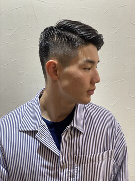 ヒロギンザ 銀座一丁目店(HIRO GINZA) 七三アイパースタイル