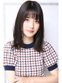 大人可愛い20代30代40代小顔ショコラベージュ C5