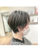 ショート×縮毛矯正【札幌大通美容室trewa】