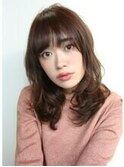 似合わせカット/アースカラー/くびれヘア/地毛風カラー[中山駅]