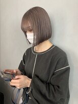 リタブランシェ(Lita branche) "切りっぱなしボブ×ラベンダーグレー"