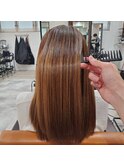 髪質改善シルクストレート☆