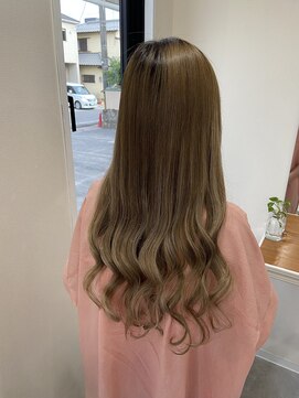 ハイエクステンション 京都駅前店(Hi-Extension) オリーブブラウン