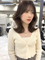 サイン 表参道(SIGN)&nbsp;韓国ヘアイメチェンハッシュカット似合わせカットレッドブラウン