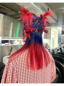 レコ 渋谷(LECO) シャギーアレンジヘアセット