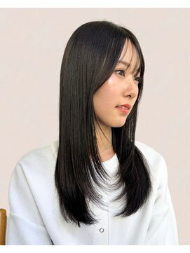 ジュール 銀座(Joule) 銀座駅/ブリーチなしダブルカラー/酸性ストレート/韓国/韓国ヘア