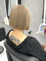 シーエスメイドバイシャチュー 姫路店(CS made by SHACHU)&nbsp;ハイトーンベージュ×ボブ