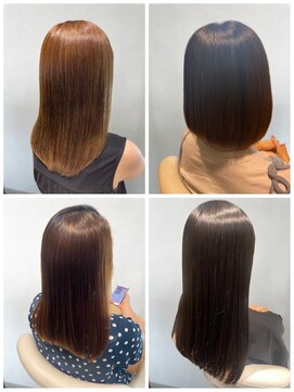 美容室フルール ★20代30代40代大人可愛い髪質改善カラー艶感ストレート透明感