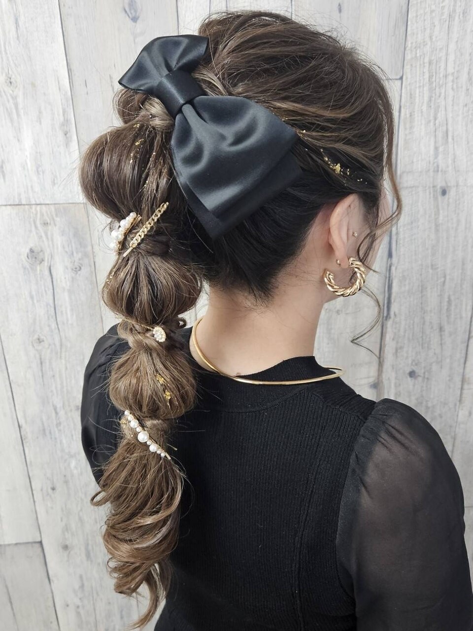 ポンポンポニーテール 3 （ヘアセット専門店 下通 熊本）：L199657714