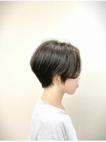 アース 上本町店(HAIR&MAKE EARTH)&nbsp;大人美人イメチェン大人丸みボブこなれヘアアッシュブラウン
