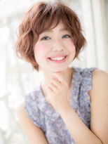 モッズ ヘア 福岡姪浜店(mod's hair) mod's姪浜/ミルクティーピンクふんわりカールくせ毛ショートh