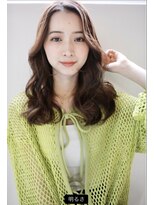 ジャドール(J'ADORE)&nbsp;ゆるウェーブロング[前髪アンブレラカラーこなれミディ]