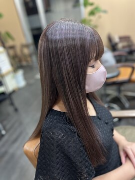 ヘアーアンドメイク アネラガーデン(HAIR&MAKE Anela garden) ピンク系ハイライト