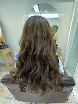 松本平太郎美容室 銀座パートフォー(PART4) オリーブベージュカラー/20代30代40代50代60代