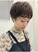 くびれヘア/顔周り/韓国/レイヤーカット/ショートボブ/前髪/銀座