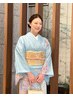 【社交着といえば】訪問着《スタンダード》+着付け+無料ヘアセット+小物