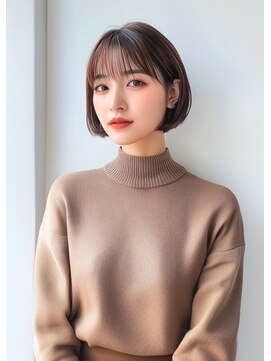 ライズ ネックス ザ サロン 渋谷(LIZE nex the salon) 耳かけボブ［＃渋谷駅＃韓国＃髪質改善］