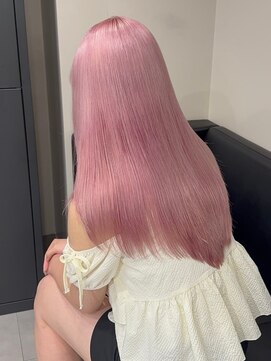 ベレーザ 渋谷(BELEZA) 10532秋色ピンクヘアーラベンダーパープル透明感カラー韓国ヘア