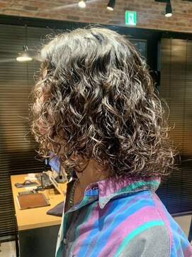 オーガニック アトリエ 大宮(organic+atelier) 10代20代メンズロングミディアムヘアスパイラルパーマ