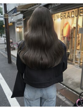 ロチカバイドールヘアー 心斎橋(Rotika by Doll hair) 透明感オリーブグレージュ