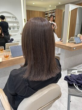 ケンジ 湘南台(KENJE) ブリーチ無し！ラベンダーベージュ