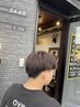 【とっておきのヘアケアを☆】　トステア配合カラー＋カット　13200→12100
