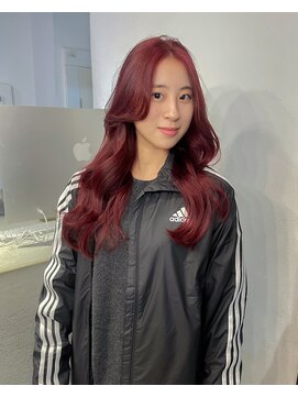 チクロヘアー(Ticro hair) Burgundy