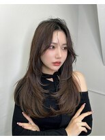 ゲームバイアランスミシー 心斎橋(GAME by Alan Smithee)&nbsp;ワンホンヘア/レイヤーカット/心斎橋