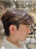 毛流れパーマカルマパーマニュアンスパーマ銀座メンズパーマ