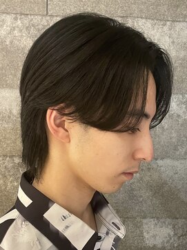 ニアウ 伊勢崎連取店(Niau) ニュアンスパーマセンターパートフェザーパーマ