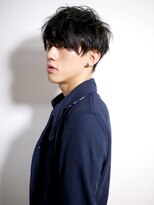 クイ(quii)&nbsp;王道メンズマッシュパーマ/黒髪マッシュ/ビジネスシーにも◎