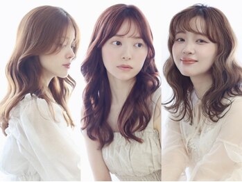 ヘアリゾート ブーケ(hair+resort bouquet)の写真/【口コミ多数☆女性stylistが多い】Aujua(オージュア)トリートメント導入!柔らかな手触りでキレイに変身!