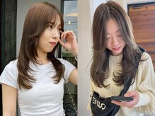 カット×カラーの幅広い組み合わせからあなたらしいヘアスタイルをご提供◎