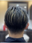 金メッシュ　ブリーチメッシュ　ハイトーンメッシュ　毛流れ