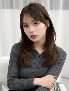 アマトウキョウスマートサロン(AMA TOKYO×Smart Salon) くびれレイヤー/顔まわりカット/レイヤーカット/小顔ヘア