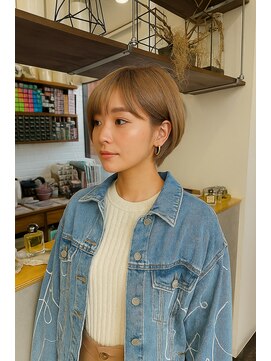 コポル(Copol) まわりと差がつく大人小顔ショート×マロンベージュ