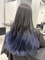 アライブ ハラジュク(ALIVE harajuku)&nbsp;ブリーチインナーバレイヤージュグラデーションカラー夕貴
